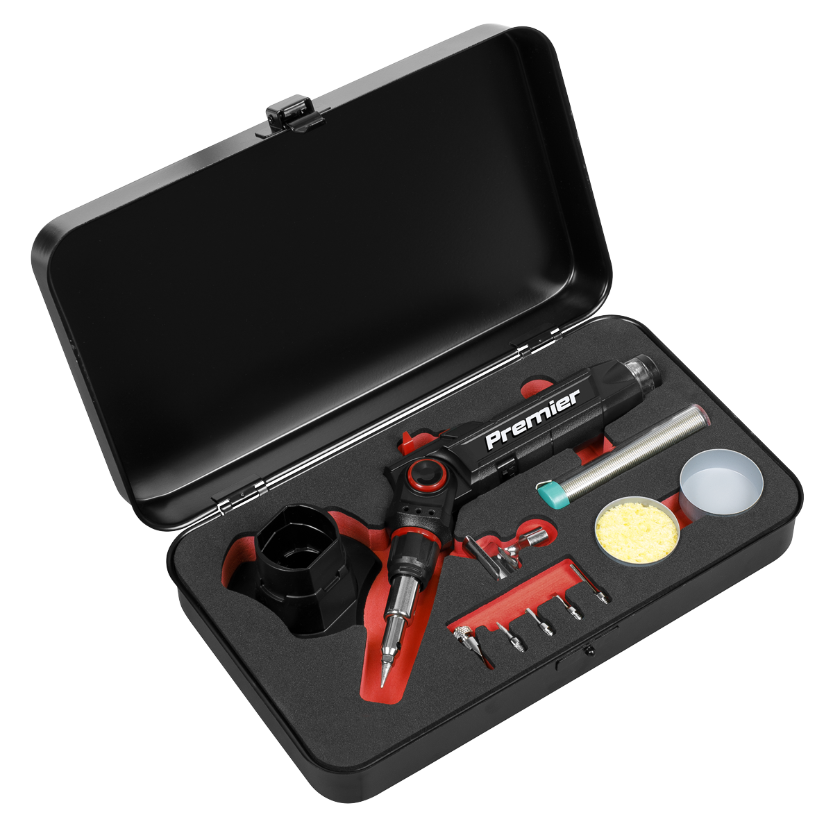 Premier AK2971 Premier 3-in-1 Butane Indexing Soldering Iron Kit