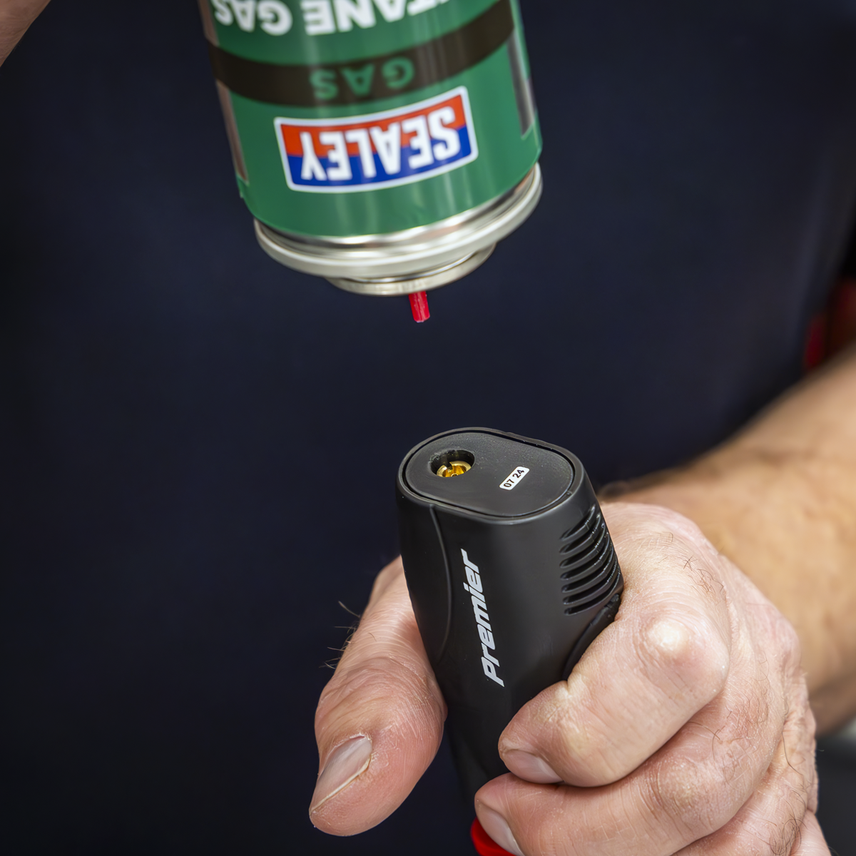 Premier AK2974 Premier Micro Butane Hot Air Blower/Heating Torch with Heat Shrink Tubing