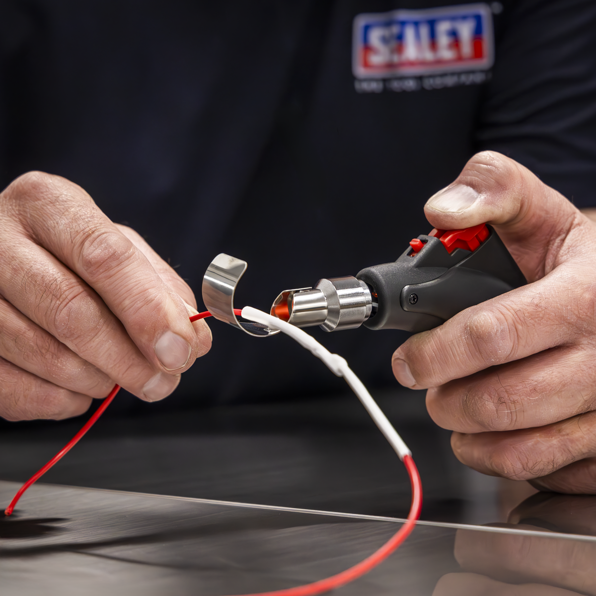 Premier AK2974 Premier Micro Butane Hot Air Blower/Heating Torch with Heat Shrink Tubing