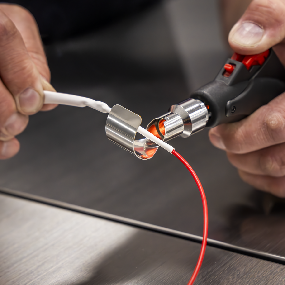 Premier AK2974 Premier Micro Butane Hot Air Blower/Heating Torch with Heat Shrink Tubing