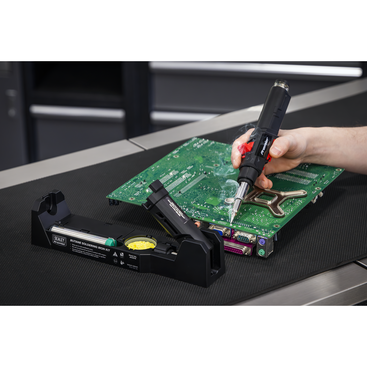 Premier AK2976 Butane Soldering Iron Kit 3-in-1 Quick Release