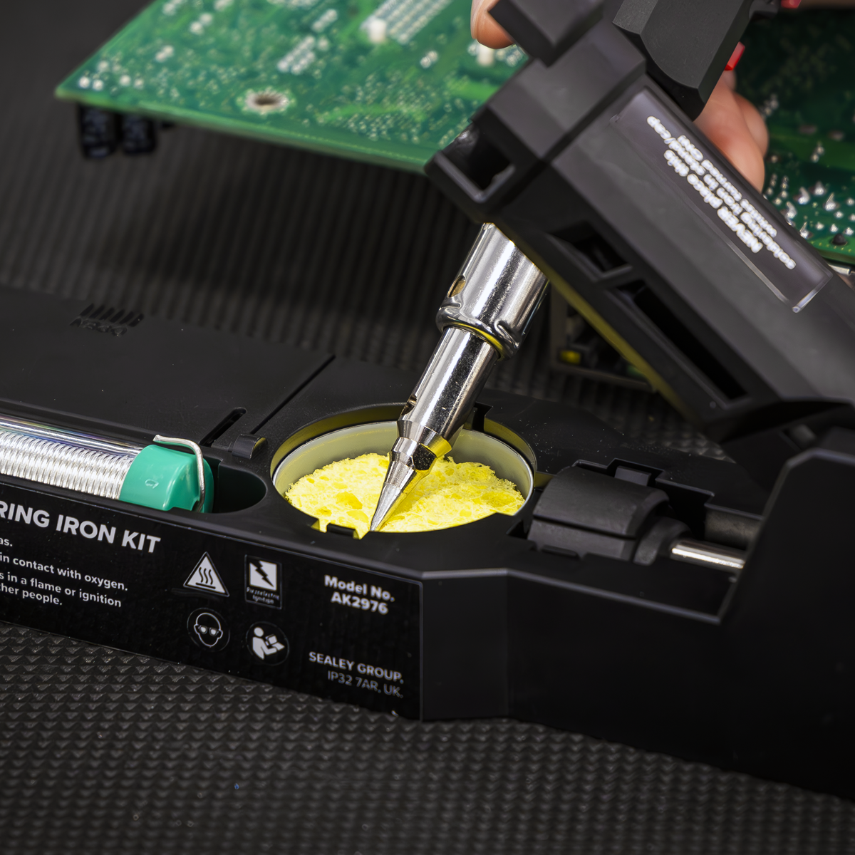 Premier AK2976 Butane Soldering Iron Kit 3-in-1 Quick Release