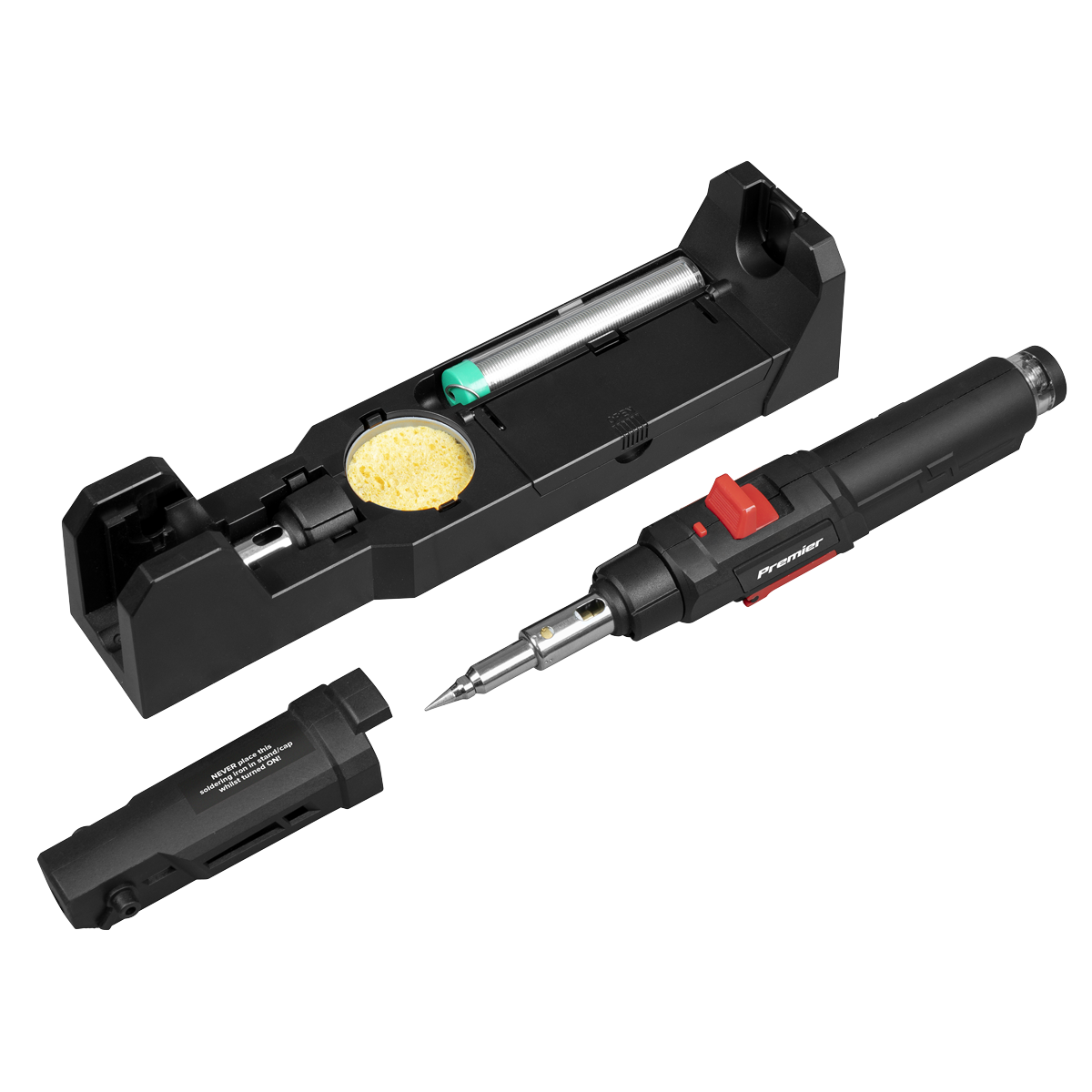 Premier AK2976 Butane Soldering Iron Kit 3-in-1 Quick Release