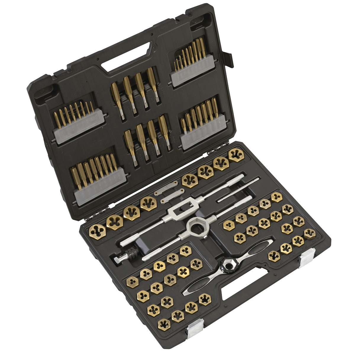 Premier AK3086HIM Premier Metric/Imperial Hexagonal Tap & Die Set 86pc