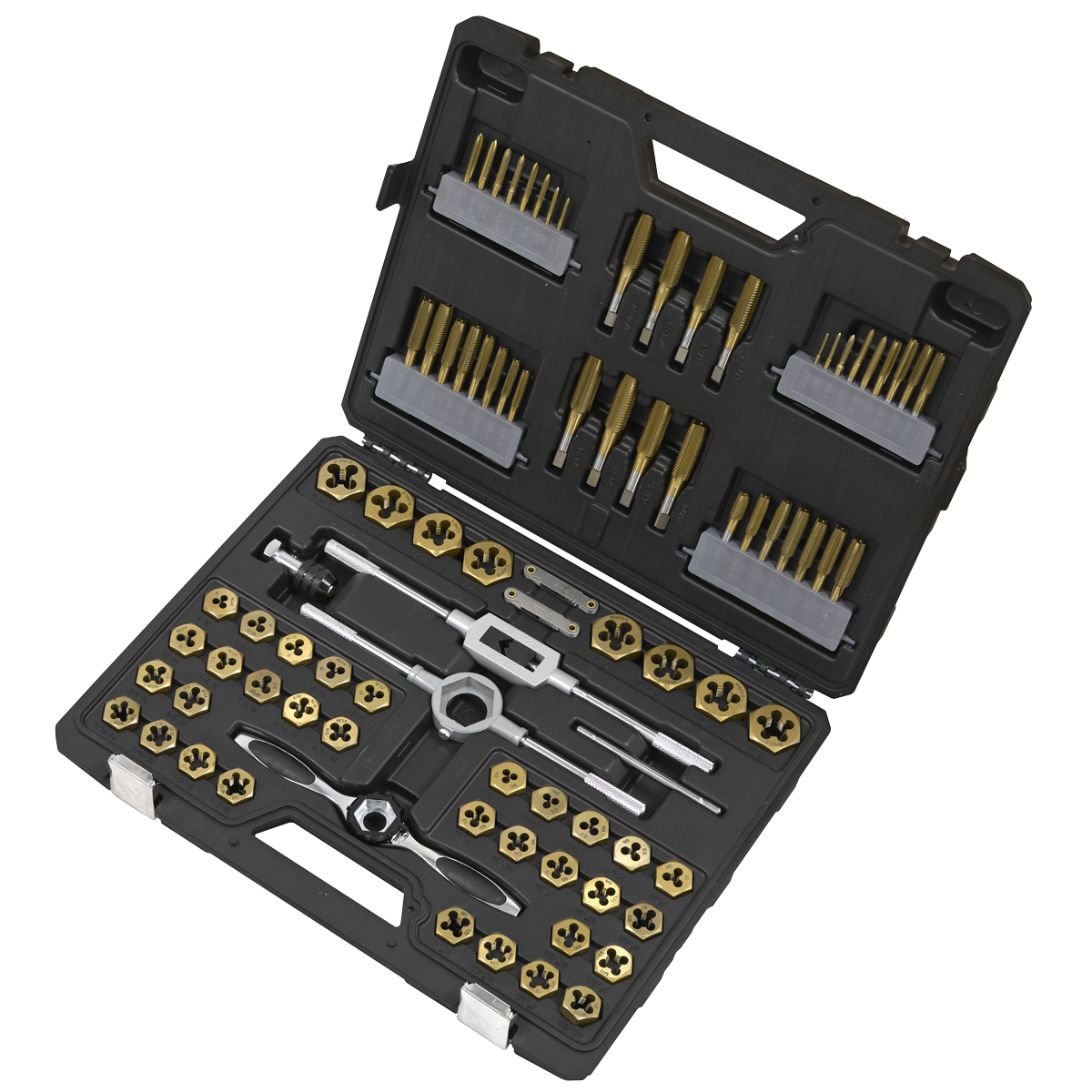 Premier AK3086HIM Premier Metric/Imperial Hexagonal Tap & Die Set 86pc