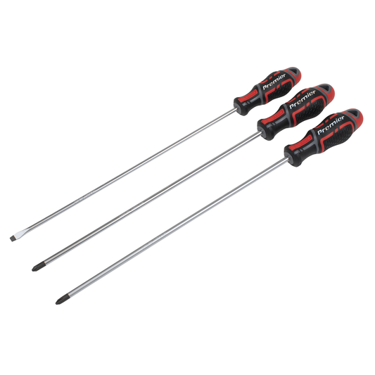 Premier AK4372 Premier GripMAX® Extra-Long Screwdriver Set 3pc