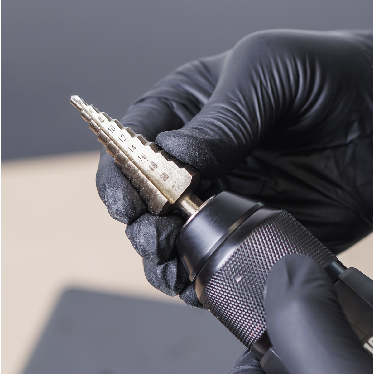 Premier AK4722 Premier Straight Flute HSS Cobalt Step Drill Bit 4-22mm