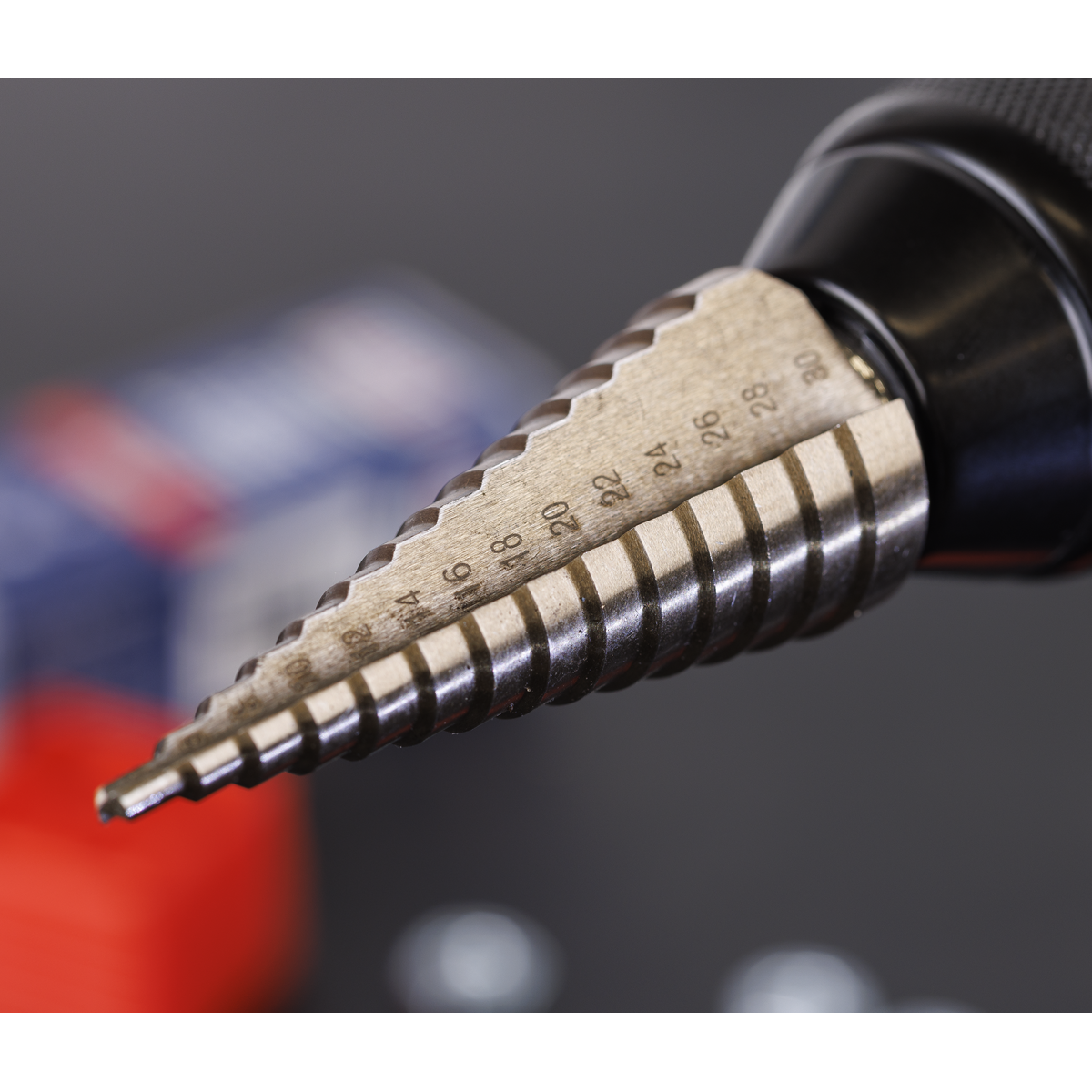 Premier AK4732 Straight Flute HSS Cobalt Step Drill Bit 4-30mm