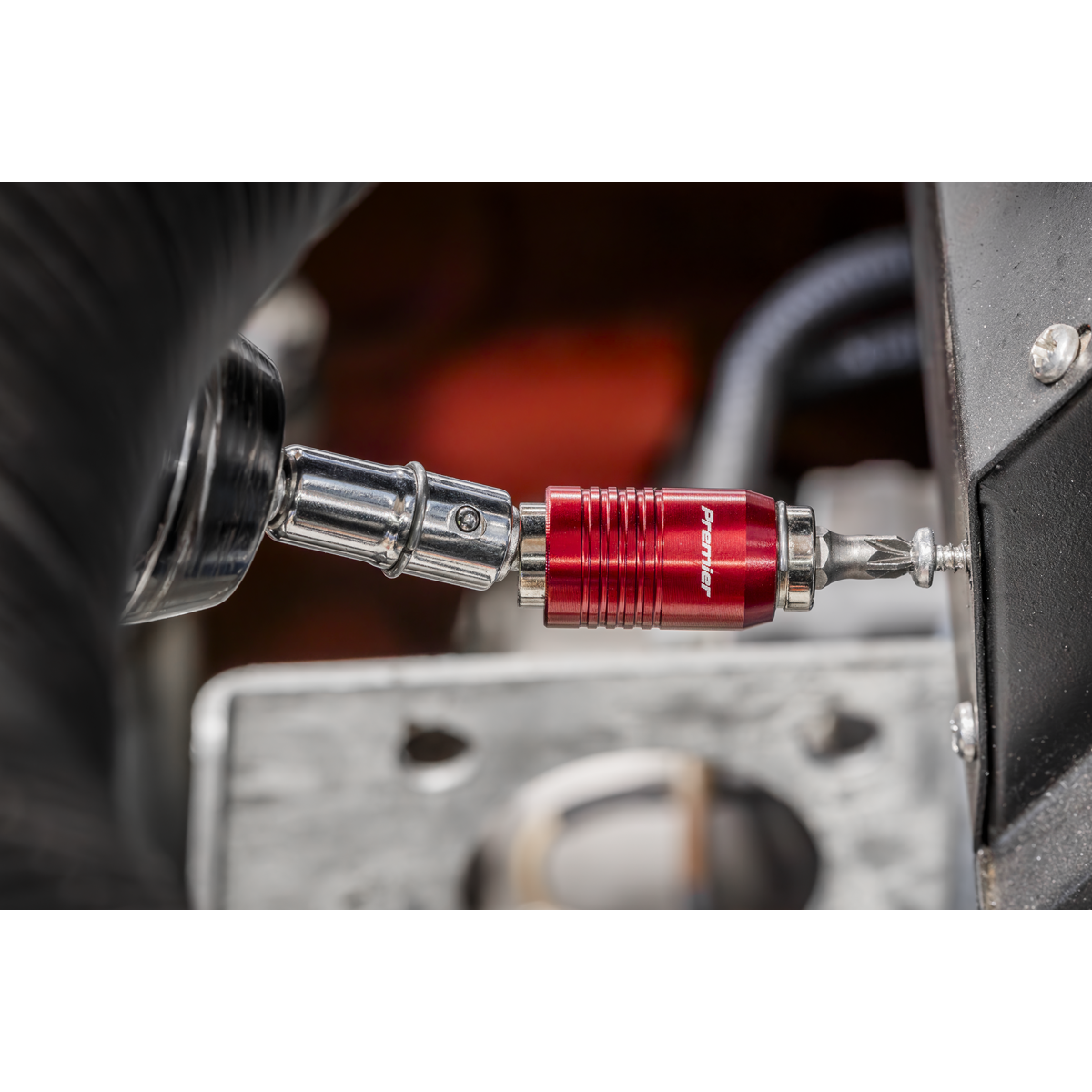 Premier AK4930 Premier Pivoting Magnetic Bit Holder 1/4"Hex(M) - 1/4"Hex(F)