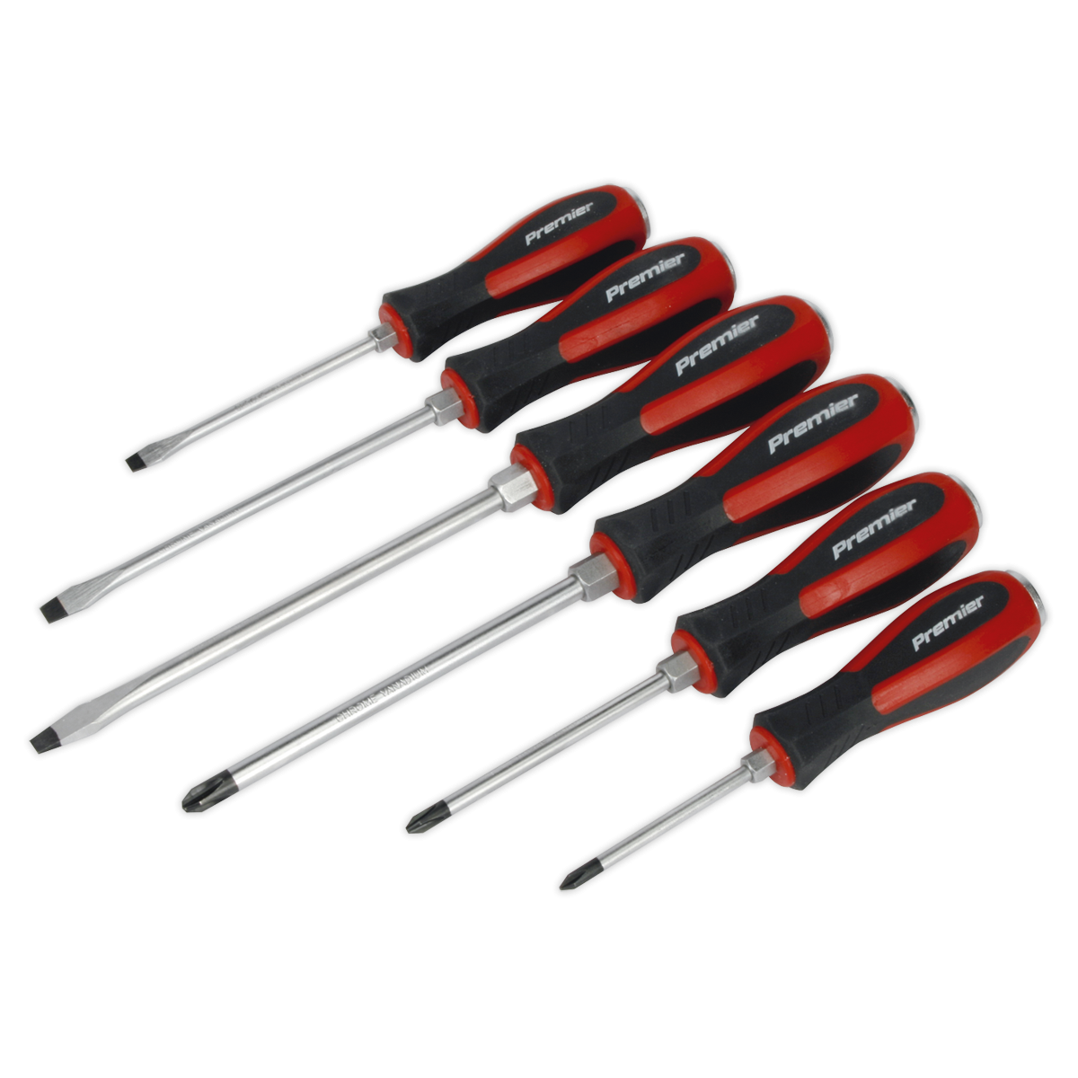 Premier AK4932 Premier Hammer-Thru Screwdriver Set 6pc