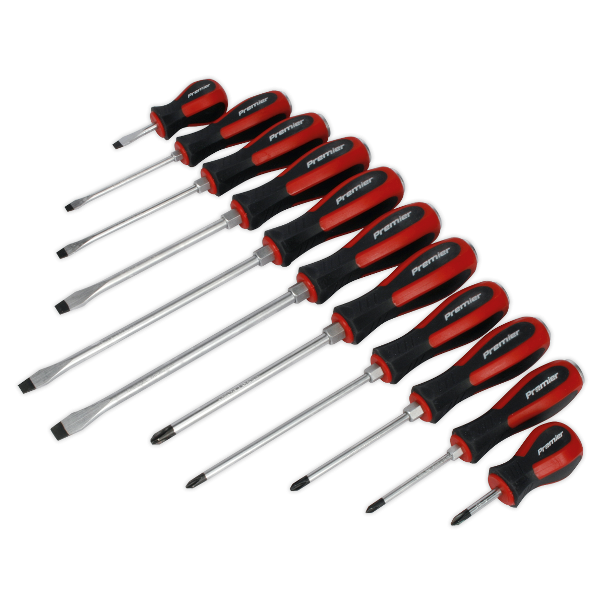 Premier AK4933 Premier Hammer-Thru Screwdriver Set 11pc
