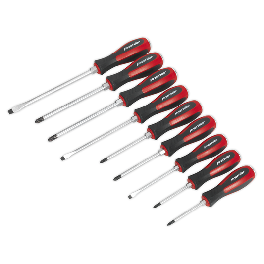 Premier AK4934 Premier Hammer-Thru Screwdriver Set 9pc