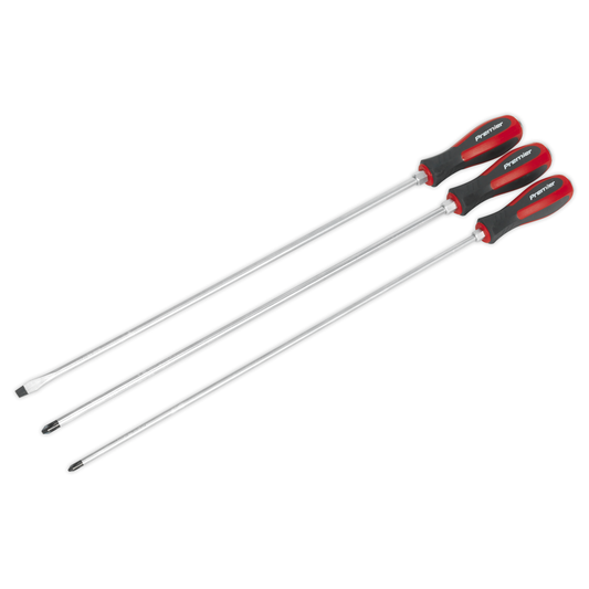 Premier AK4935 Premier Extra-Long Hammer-Thru Screwdriver Set 450mm 3pc