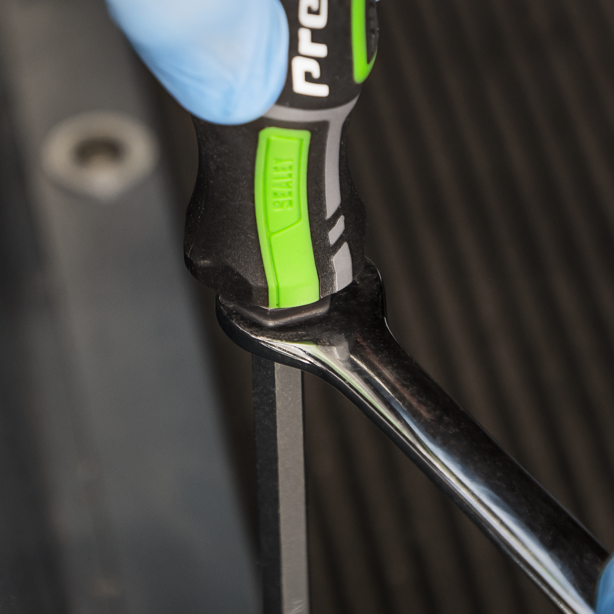 Premier AK4941HV Premier Hammer-Thru Screwdriver Set 9pc - Hi-Vis Green