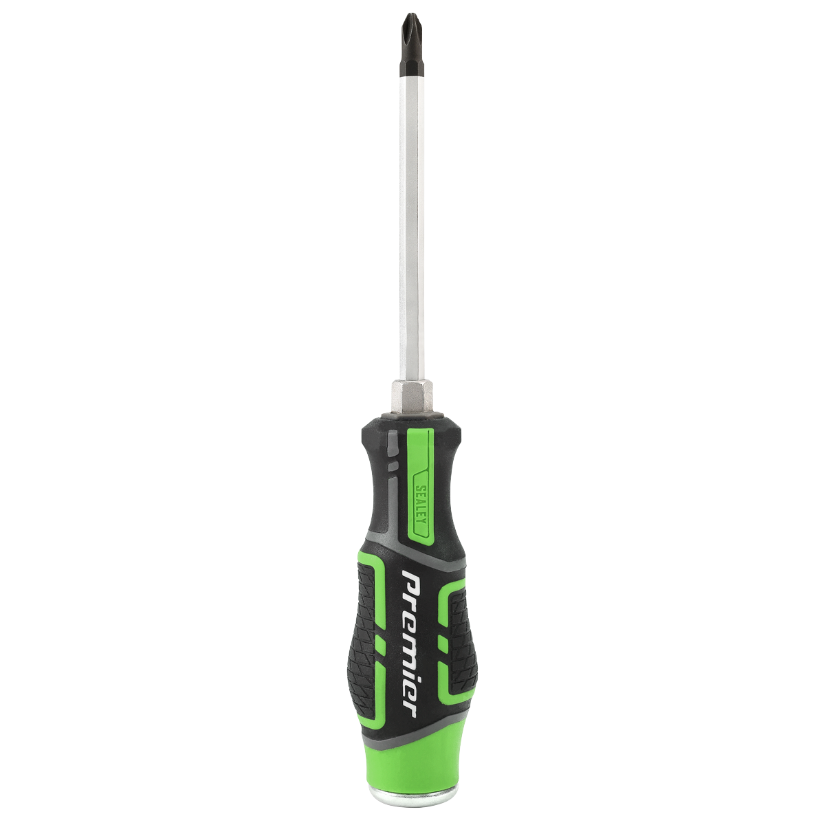 Premier AK4941HV Premier Hammer-Thru Screwdriver Set 9pc - Hi-Vis Green