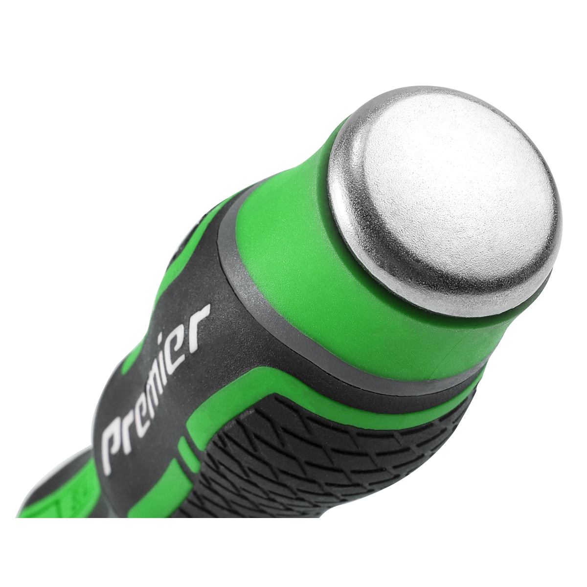 Premier AK4942HV Premier Extra-Long Hammer-Thru Screwdriver Set 450mm 3pc - Hi-Vis Green