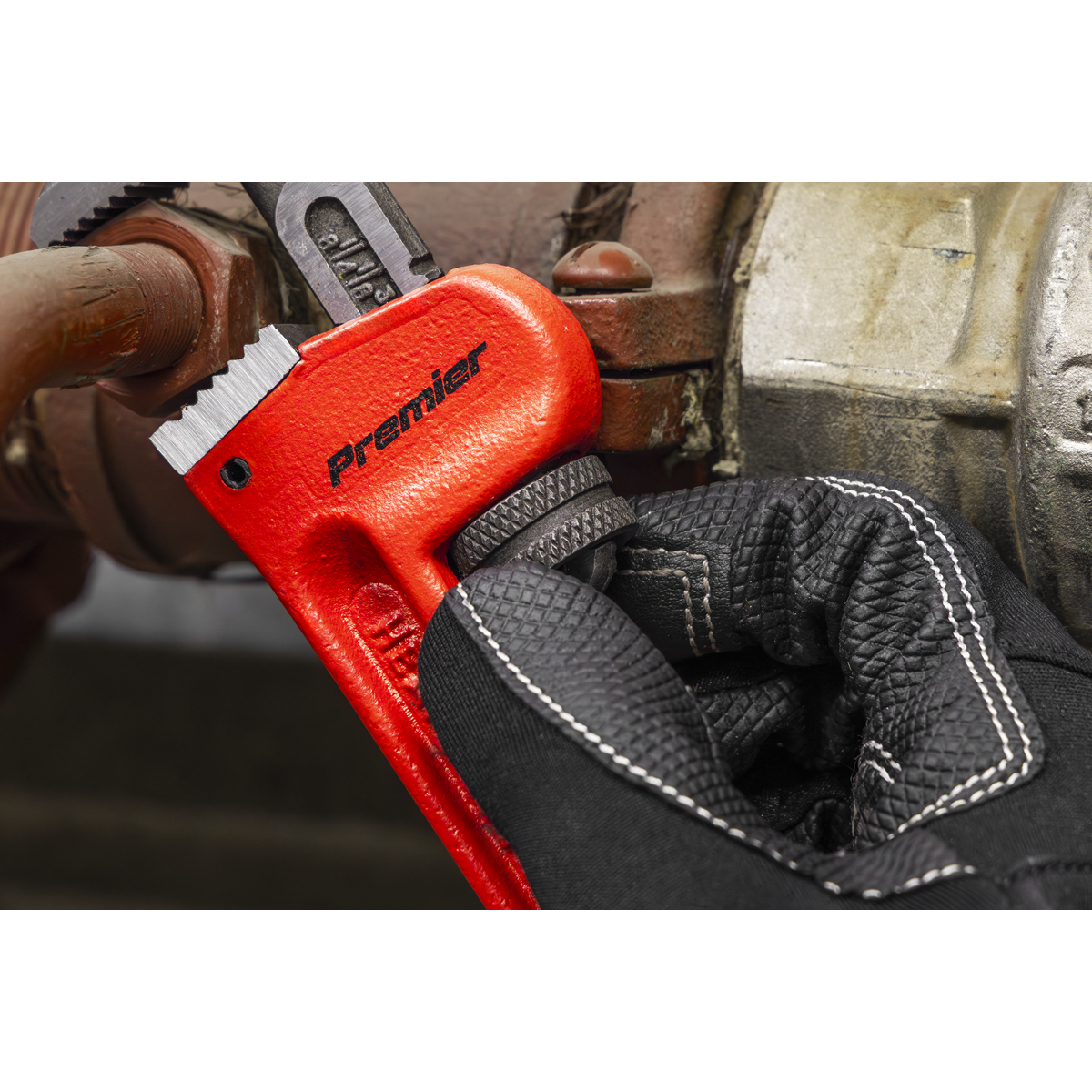 Premier AK5101 Premier Cast Steel Pipe Wrench European Pattern 200mm