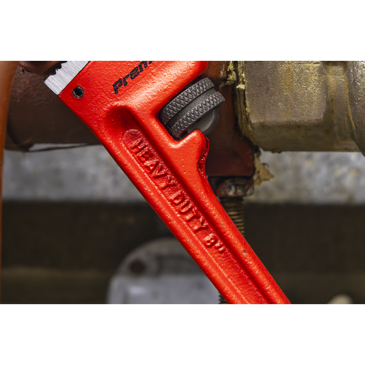 Premier AK5101 Premier Cast Steel Pipe Wrench European Pattern 200mm