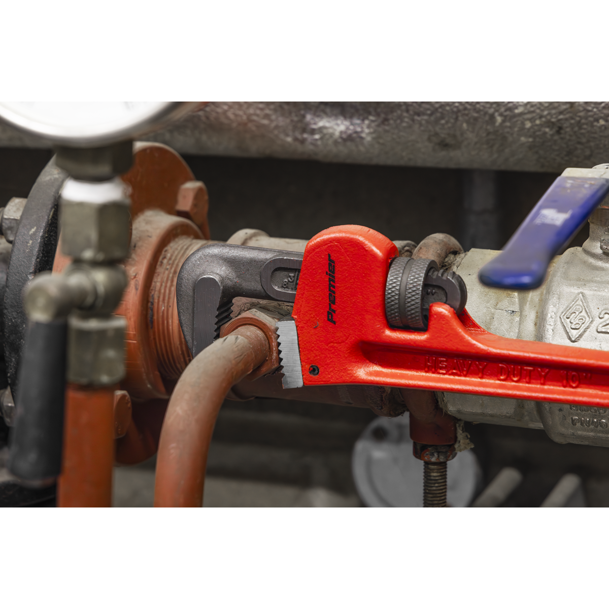 Premier AK5102 Premier Cast Steel Pipe Wrench European Pattern 250mm
