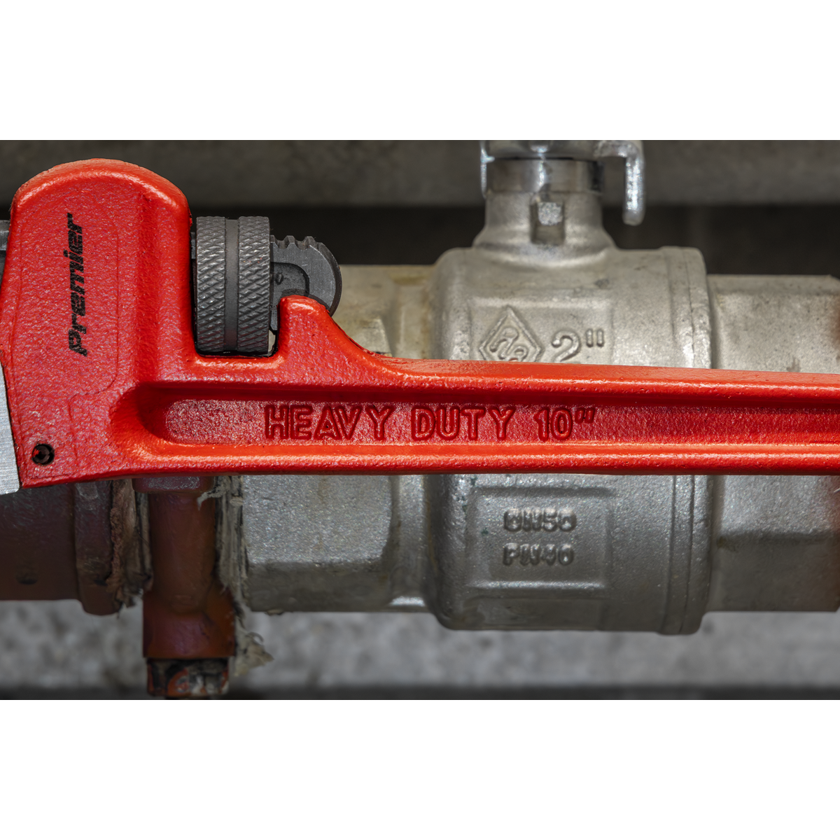 Premier AK5102 Premier Cast Steel Pipe Wrench European Pattern 250mm