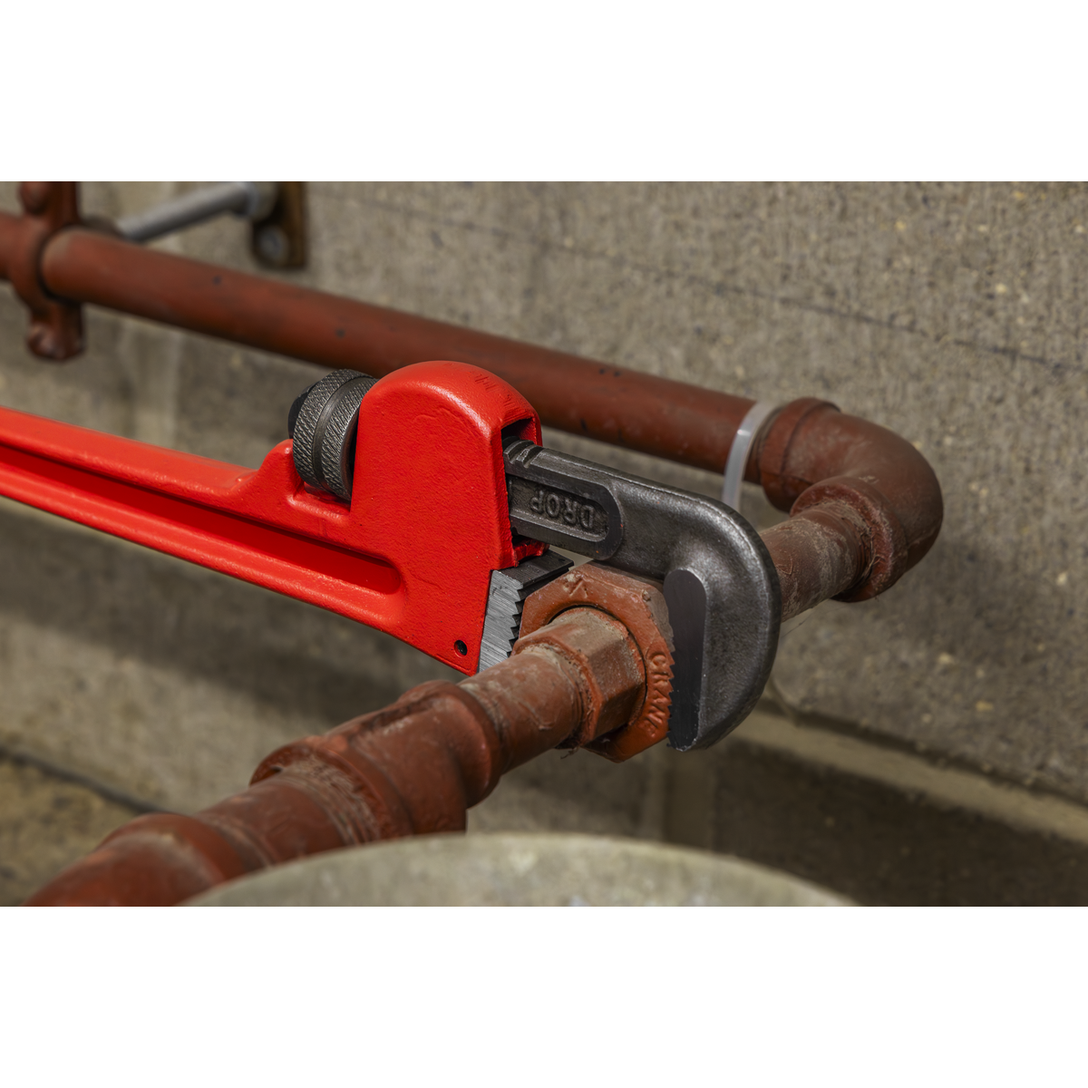 Premier AK5103 Premier Cast Steel Pipe Wrench European Pattern 300mm