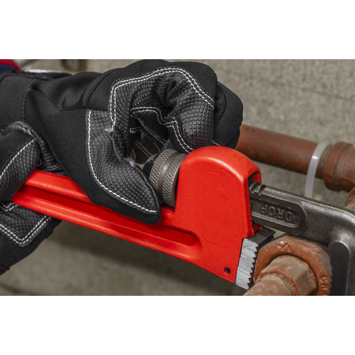 Premier AK5103 Premier Cast Steel Pipe Wrench European Pattern 300mm