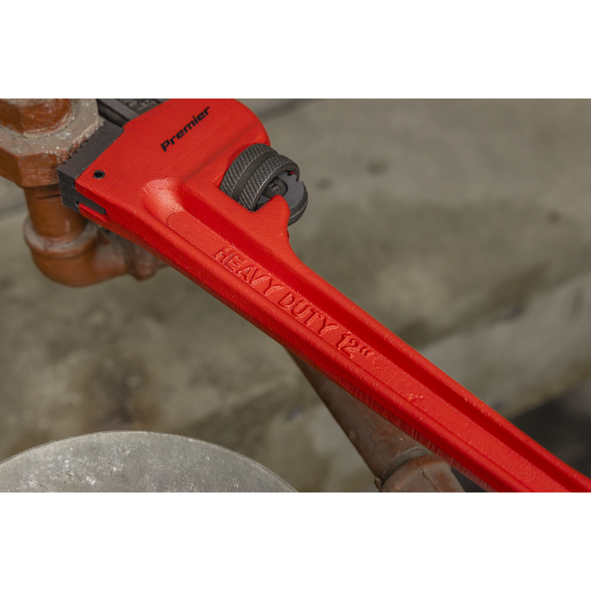 Premier AK5103 Premier Cast Steel Pipe Wrench European Pattern 300mm