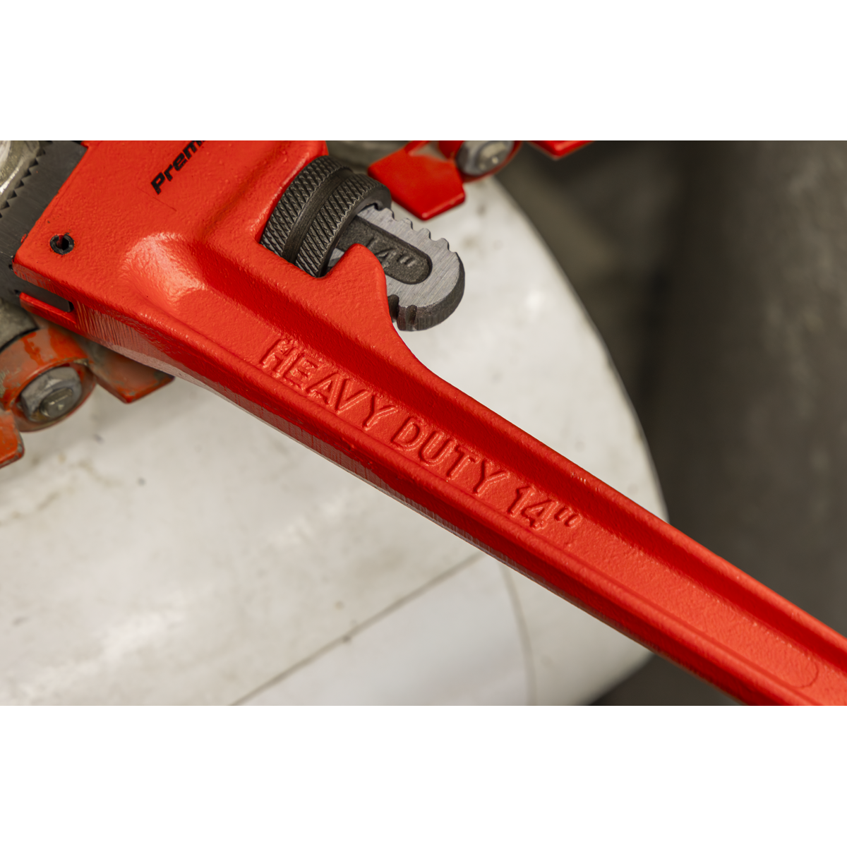Premier AK5104 Premier Cast Steel Pipe Wrench European Pattern 350mm