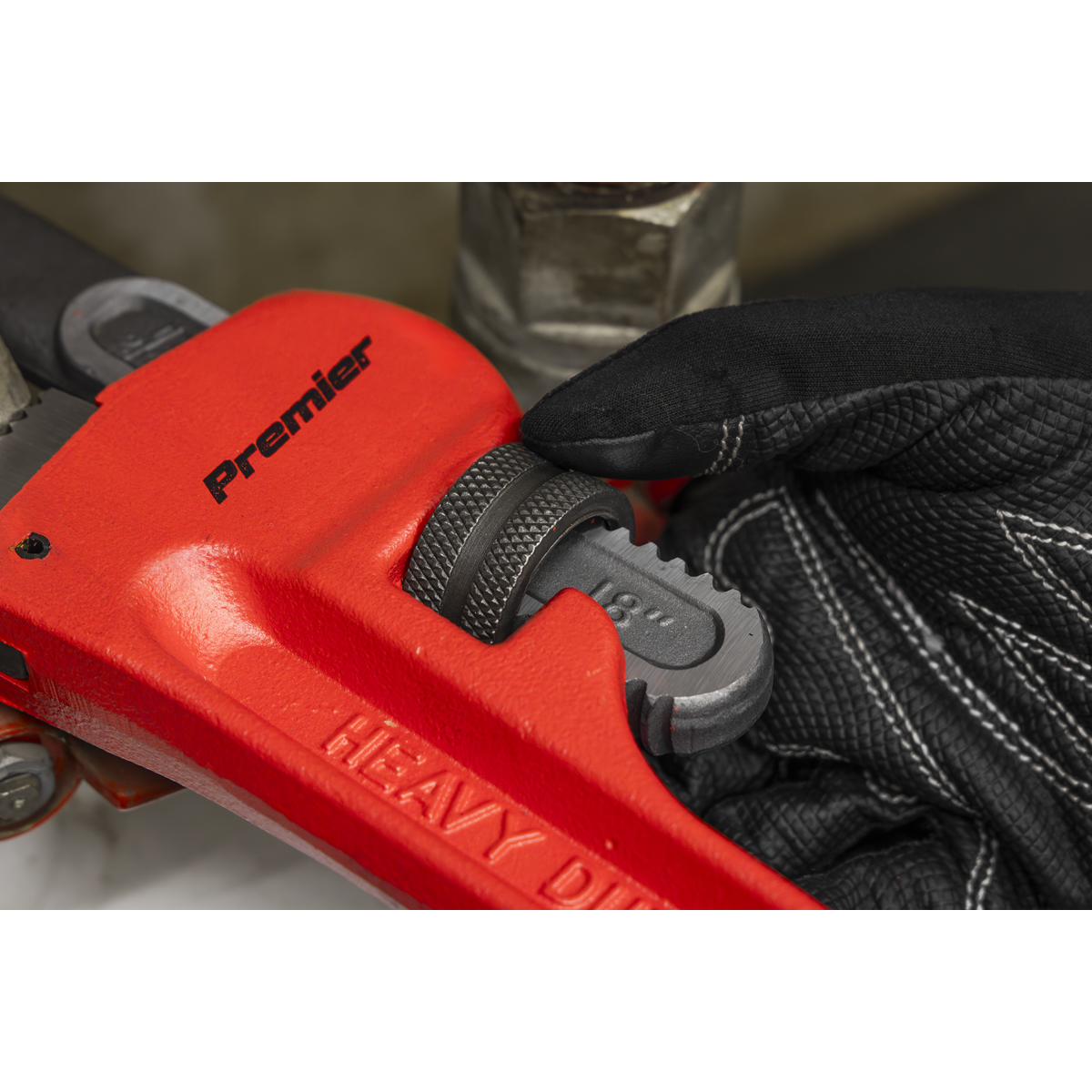 Premier AK5105 Premier Cast Steel Pipe Wrench European Pattern 450mm