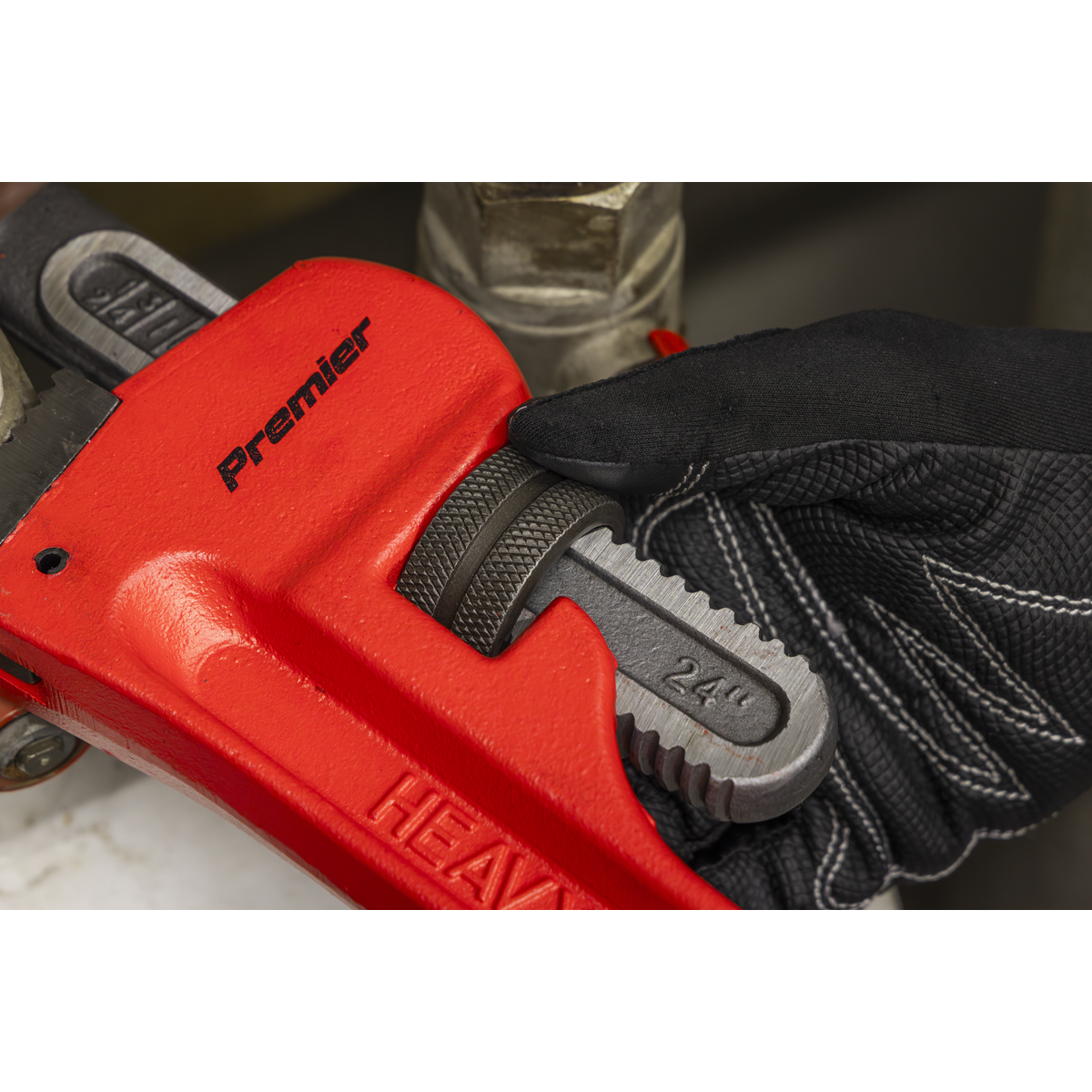 Premier AK5112 Premier Cast Steel Pipe Wrench European Pattern 610mm