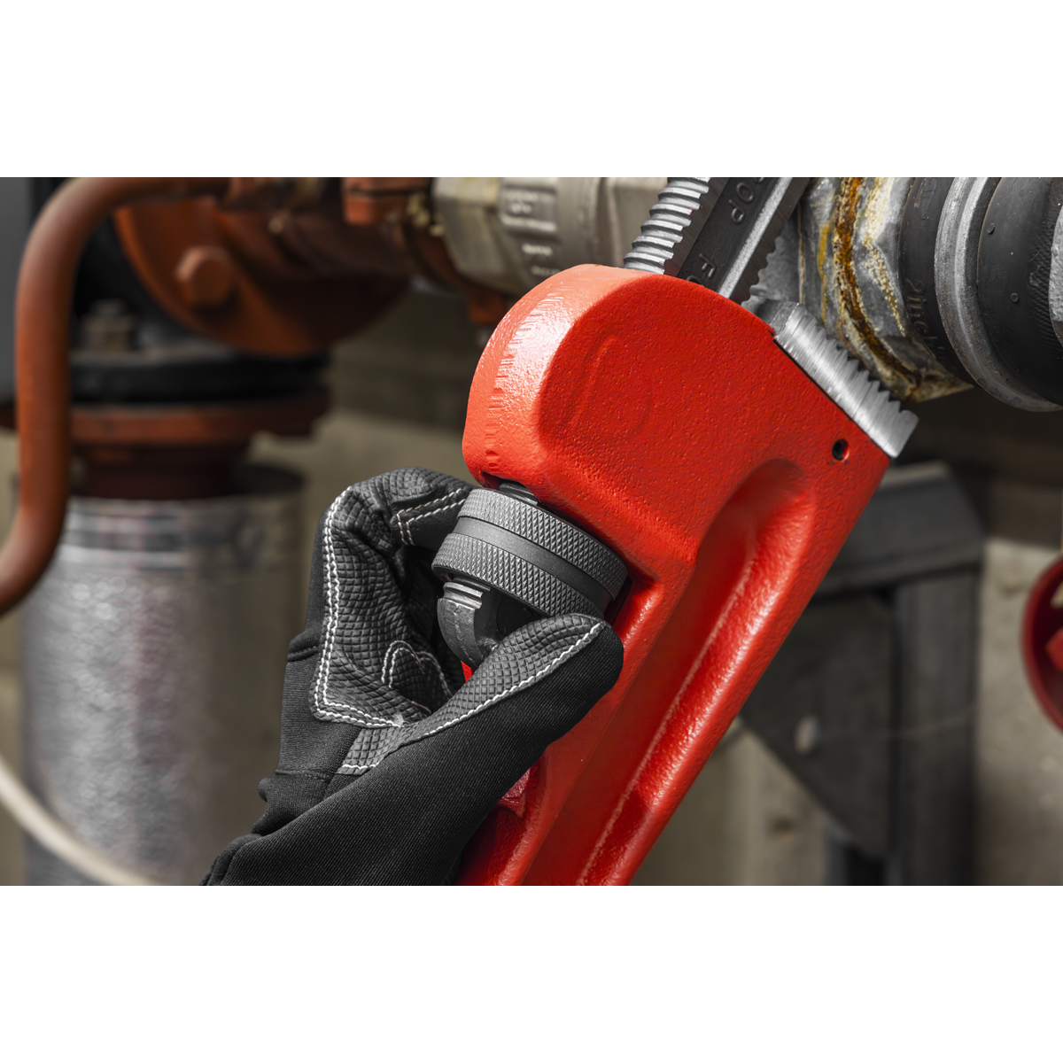 Premier AK5113 Premier Cast Steel Pipe Wrench European Pattern 915mm