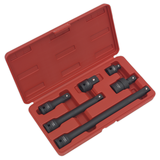 Premier AK5514 Premier Impact Adaptor & Extension Bar Set 1/2"Sq Drive 6pc