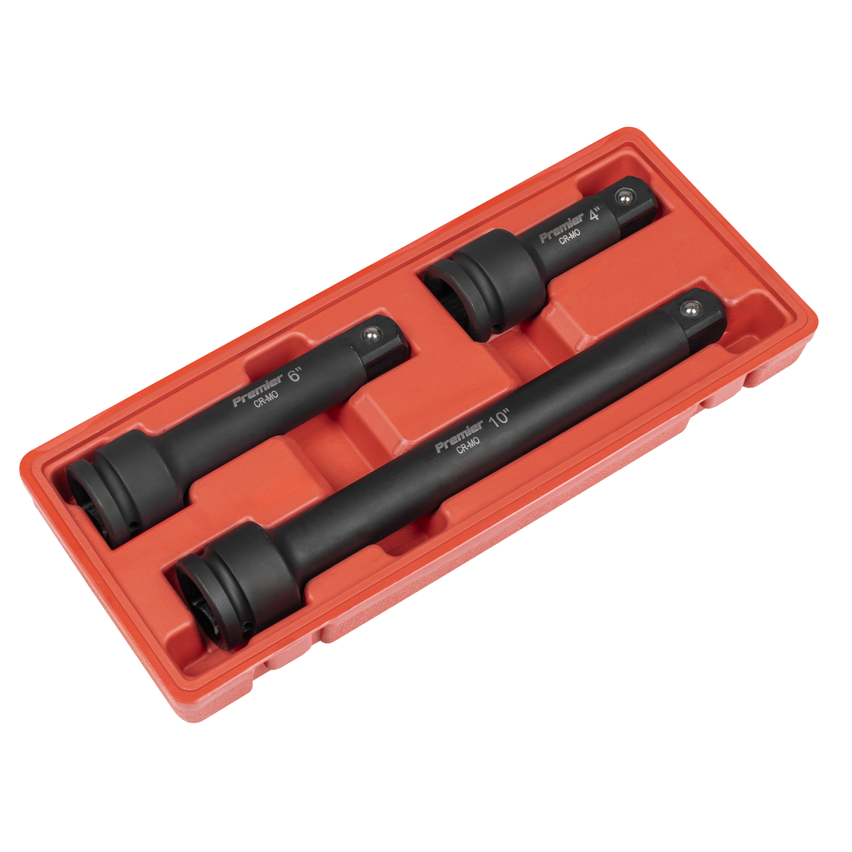 Premier AK5515 Premier Impact Extension Bar Set 3/4"Sq Drive 3pc