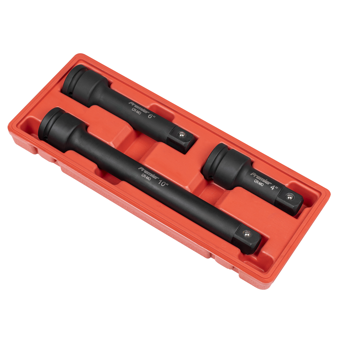 Premier AK5515 Premier Impact Extension Bar Set 3/4"Sq Drive 3pc