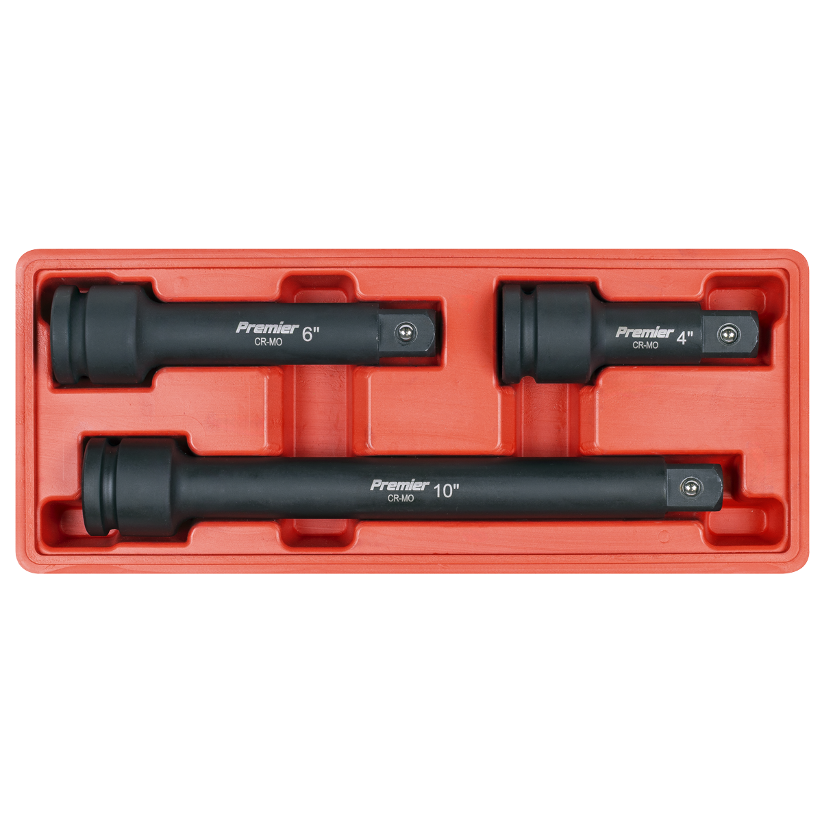 Premier AK5515 Premier Impact Extension Bar Set 3/4"Sq Drive 3pc