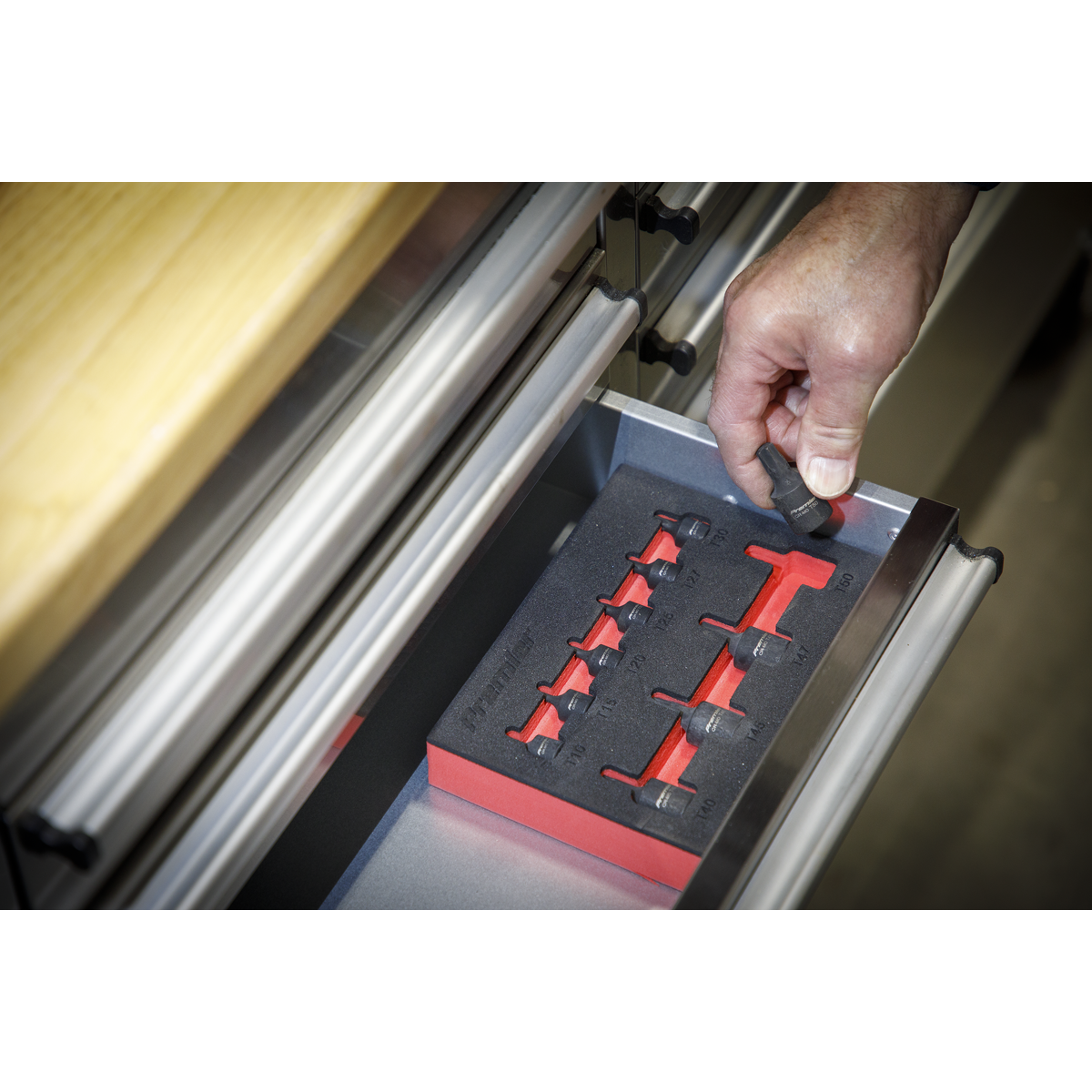 Premier AK5526 Premier Low Profile TRX-Star* Impact Socket Bit Set 1/4" & 3/8"Sq Drive 10pc