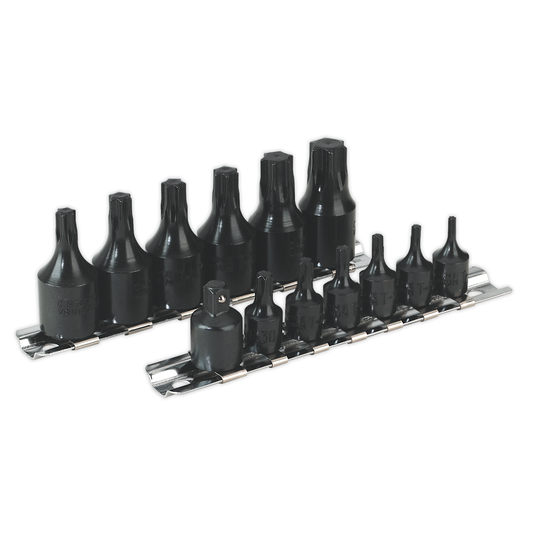Premier AK5584 Premier TRX-Star* Socket Bit Set 1/4" & 3/8"Sq Drive 13pc