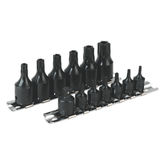 Premier AK5585 Premier TRX-Star* Security Socket Bit Set 1/4" & 3/8"Sq Drive 13pc
