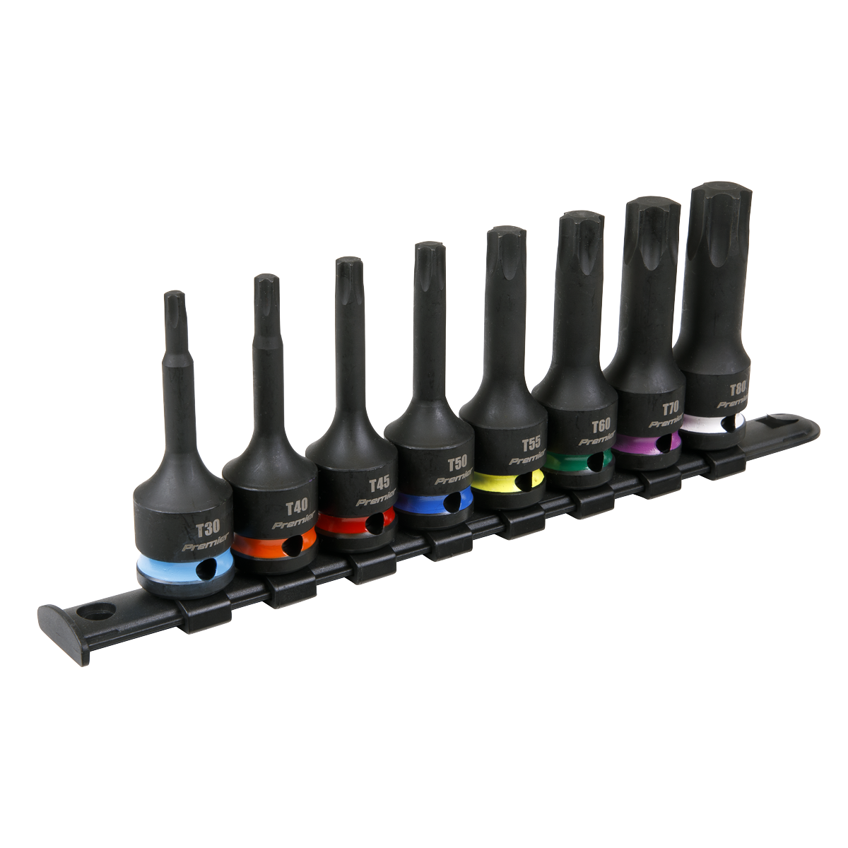 Premier AK56002 Premier TRX-Star* Impact Socket Bit Set 1/2"Sq Drive 8pc