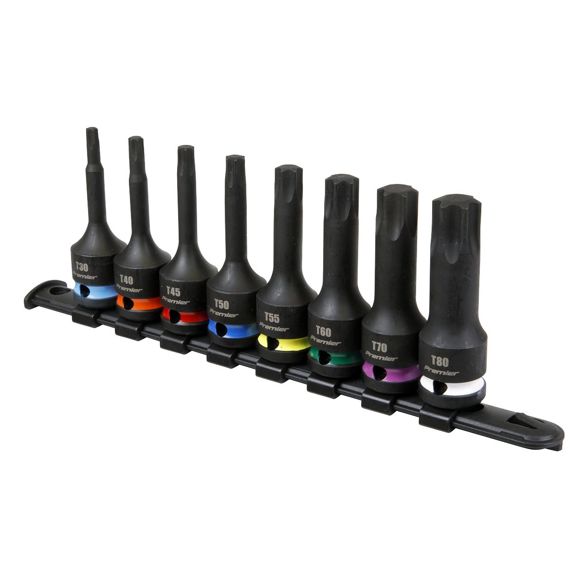 Premier AK56002 Premier TRX-Star* Impact Socket Bit Set 1/2"Sq Drive 8pc