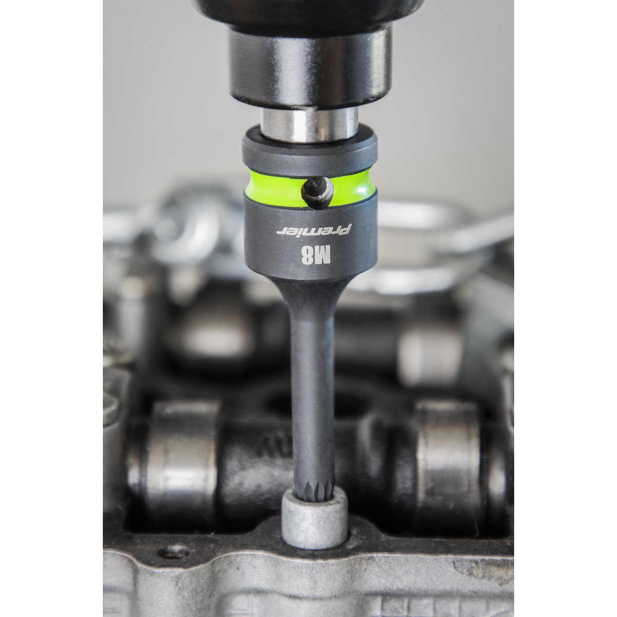 Premier AK56004 Premier Spline Impact Socket Bit Set 1/2"Sq Drive 8pc