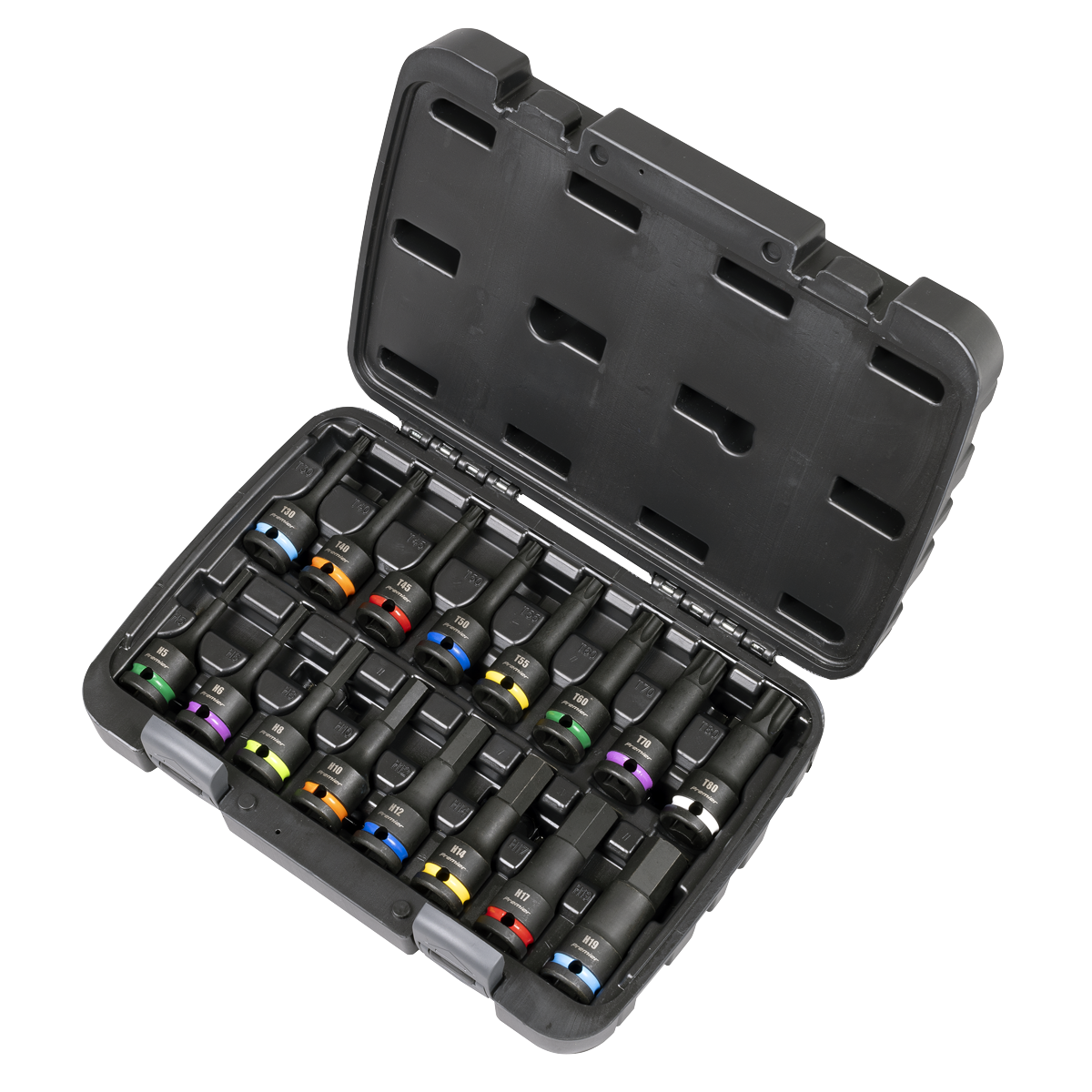 Premier AK56005 Premier Hex & TRX-Star* Impact Socket Bit Set 1/2"Sq Drive 16pc