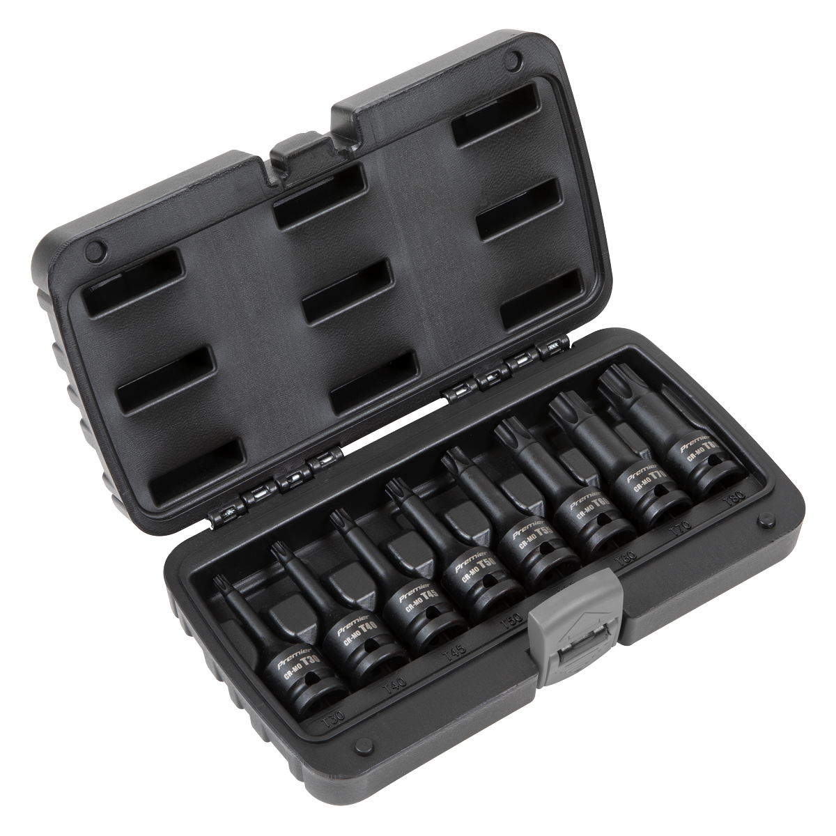 Premier AK5602 Premier TRX-Star* Impact Socket Bit Set 1/2"Sq Drive 8pc