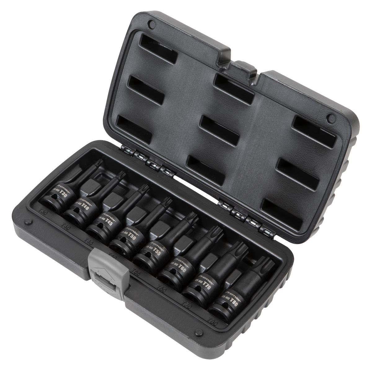 Premier AK5602 Premier TRX-Star* Impact Socket Bit Set 1/2"Sq Drive 8pc