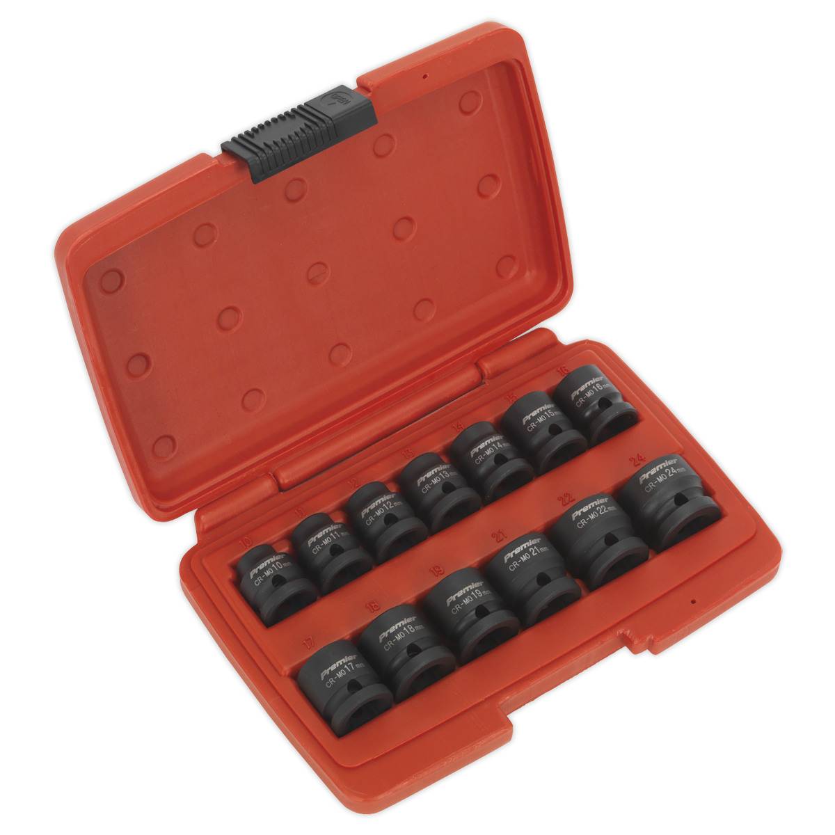 Premier AK5613LP Premier Low Profile Impact Socket Set 1/2"Sq Drive 13pc
