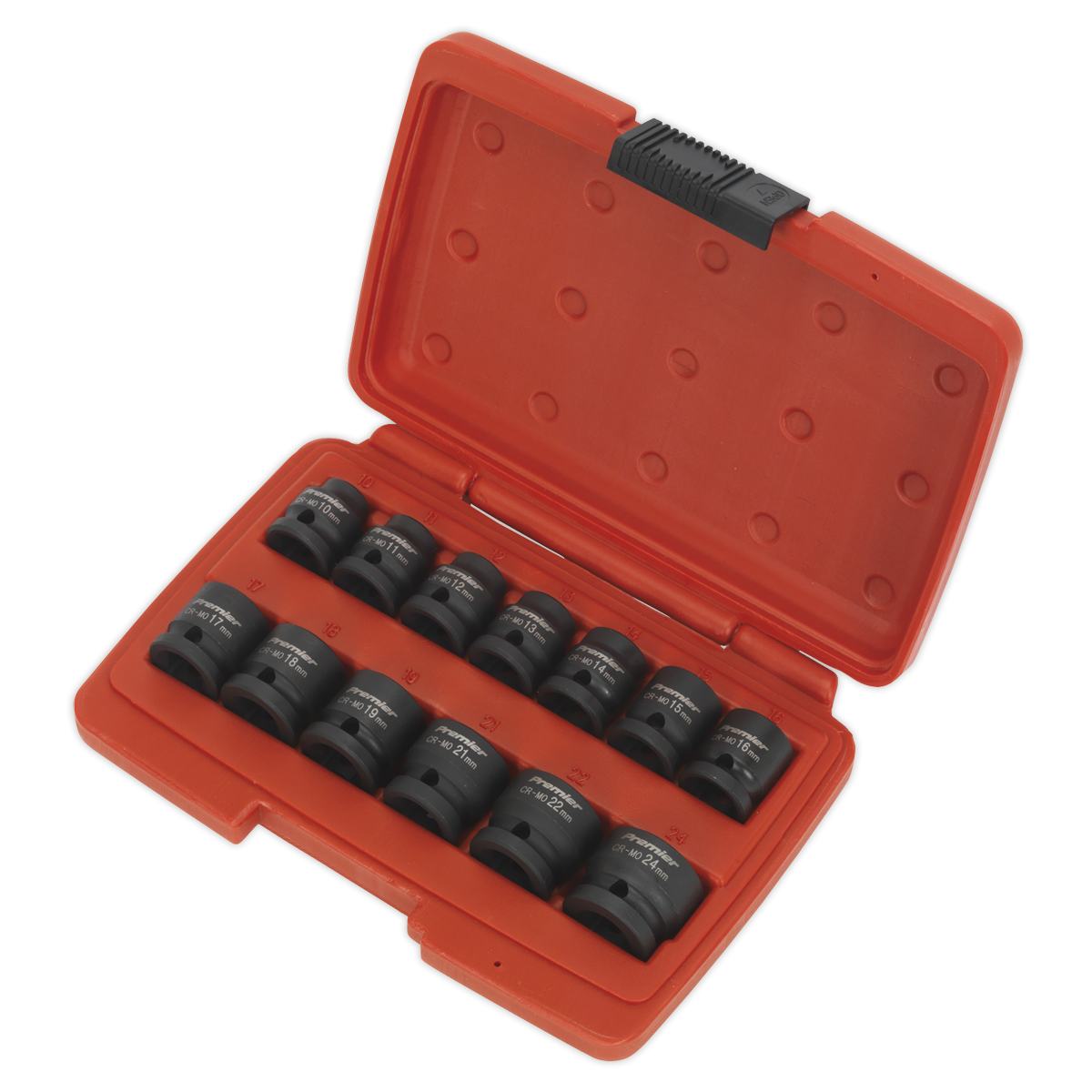 Premier AK5613LP Premier Low Profile Impact Socket Set 1/2"Sq Drive 13pc