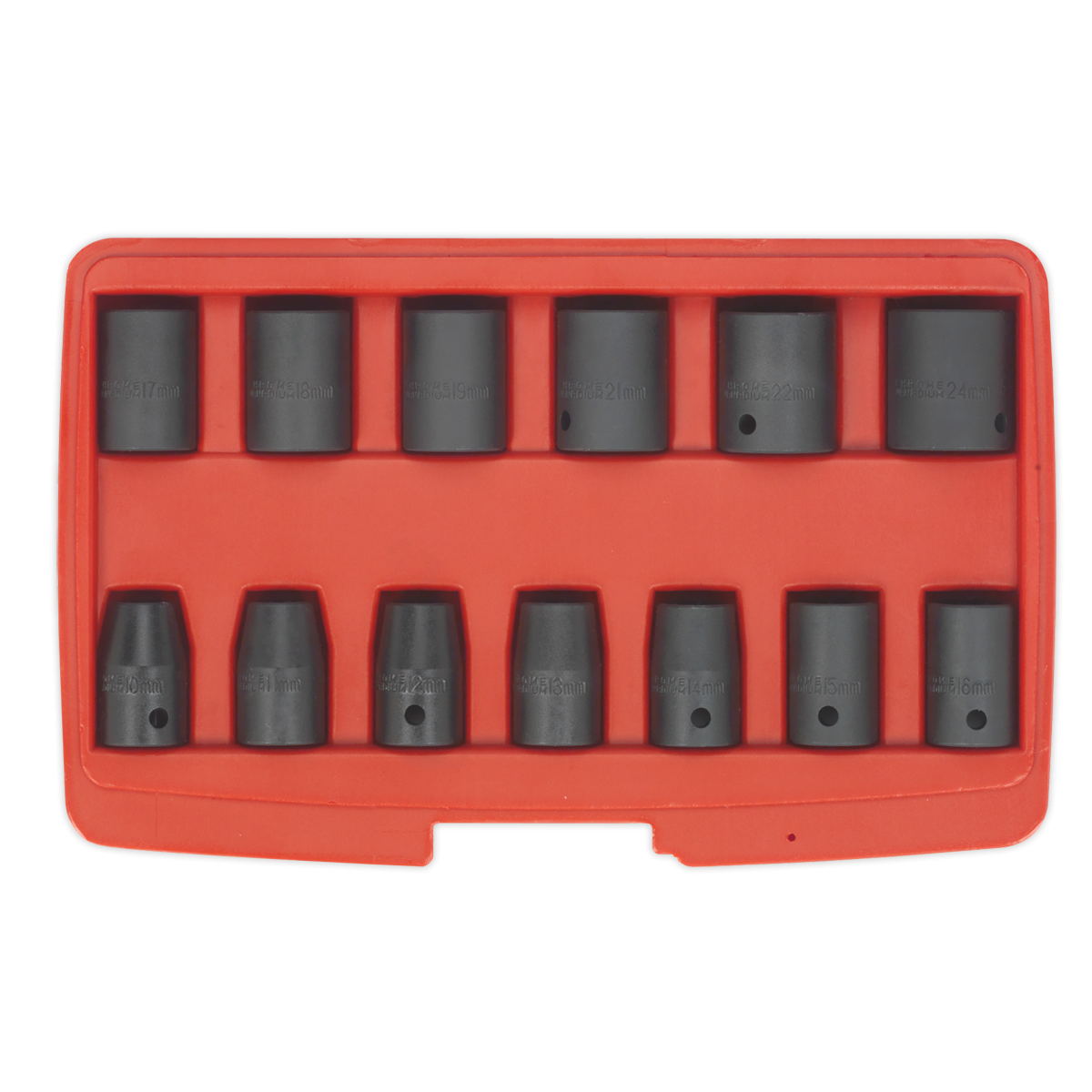 Premier AK5613M Premier Impact Socket Set 1/2"Sq Drive 13pc