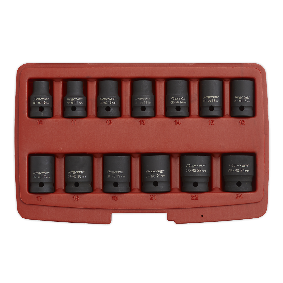 Premier AK5613TD Premier Total Drive® Impact Socket Set 1/2"Sq Drive 13pc