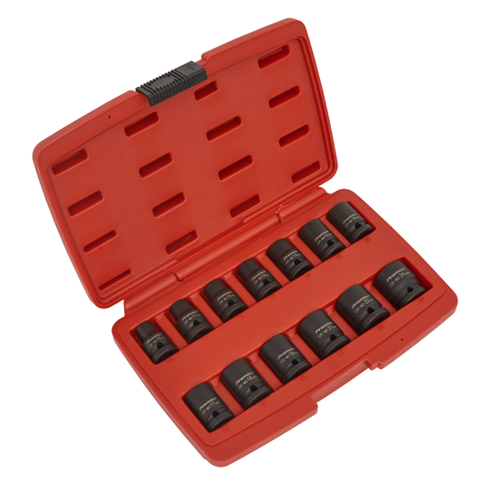 Premier AK5614M Premier Impact Socket Set 1/2"Sq Drive 12-point 13pc