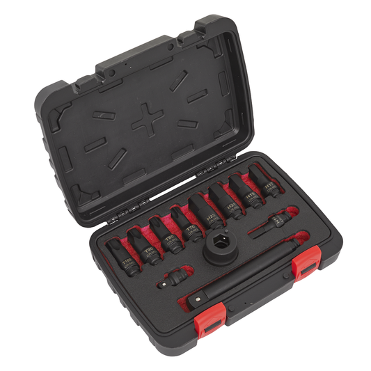 Premier AK5617 Premier Impact Socket Bit & Accessories Set 3/4"Sq Drive 12pc